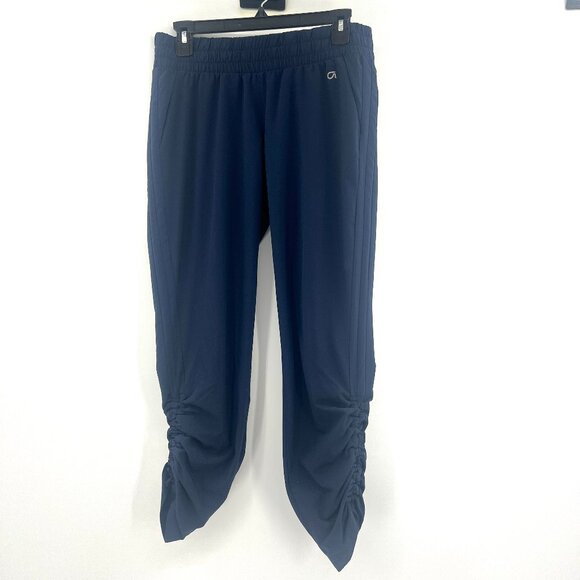 Gap Fit Navy Blue Scrunch Ankle Athletic Pants Women's XS - Picture 1 of 6